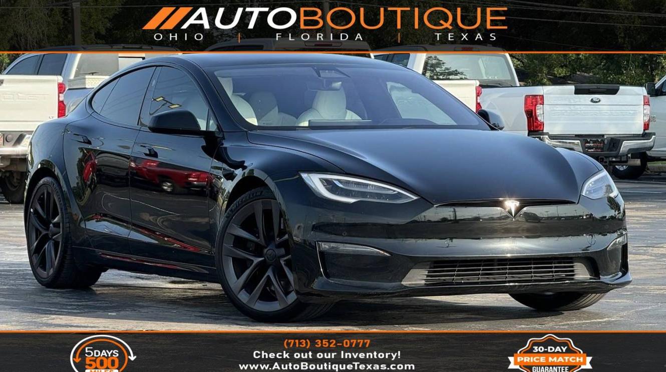 TESLA MODEL S 2022 5YJSA1E53NF461816 image